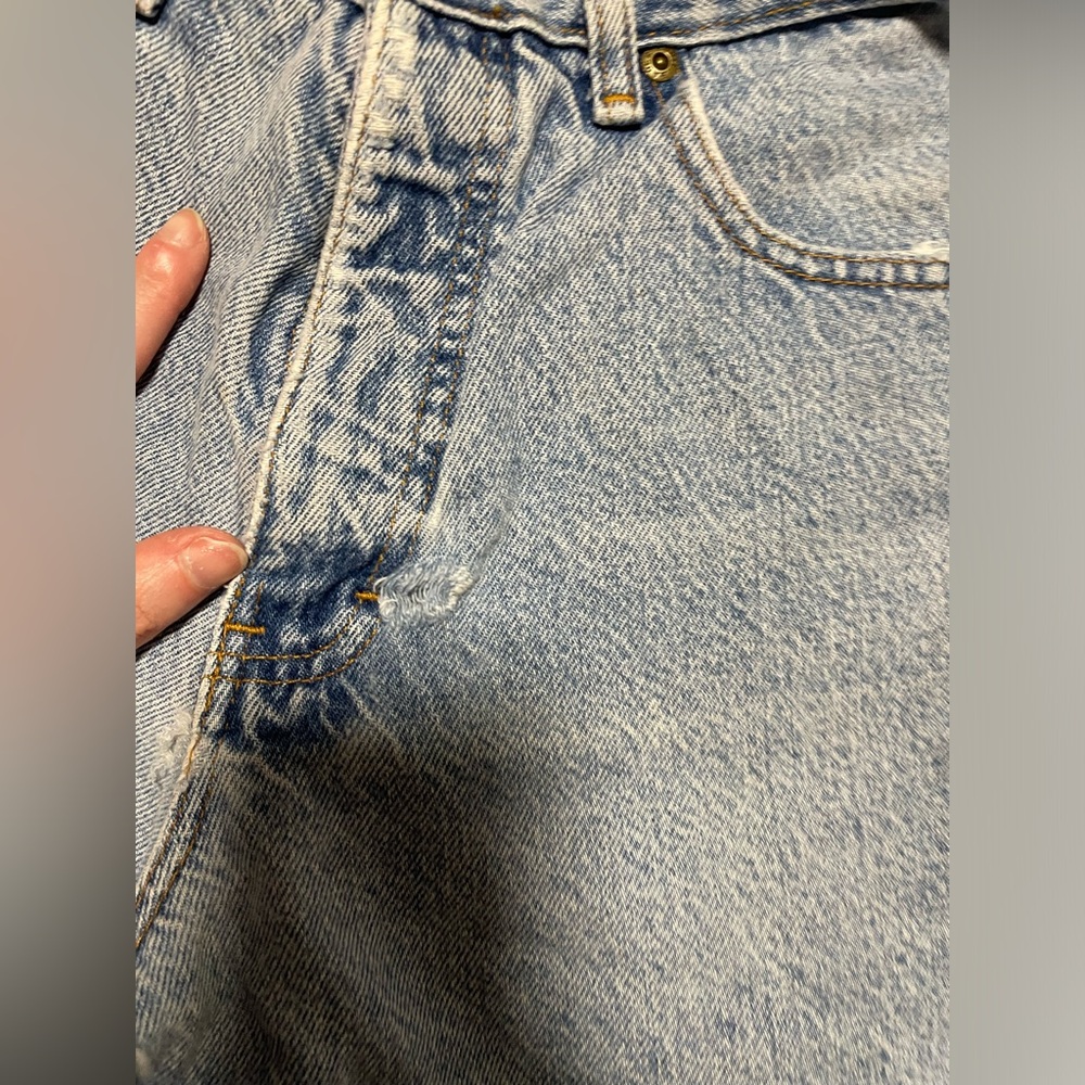 Eddie Bauer 5 Pocket High Rise 100% Cotton Medium Wash Jeans - Picture 5 of 15